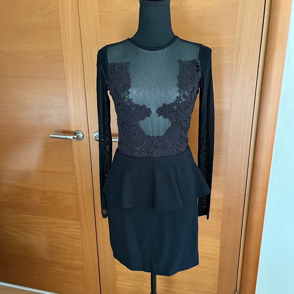 Sheer Mesh and Lace Boydcon Dress Size S New